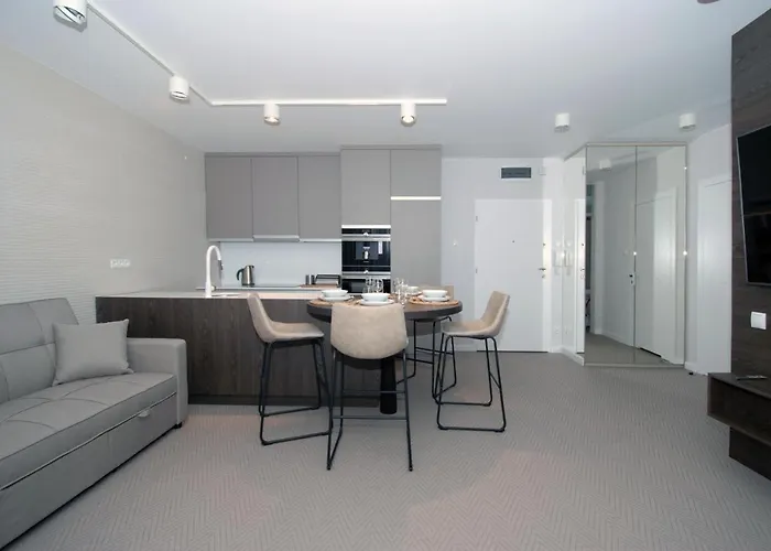 Rezulak Nadmorskie Tarasy A402 C210 Апартаменты Колобжег