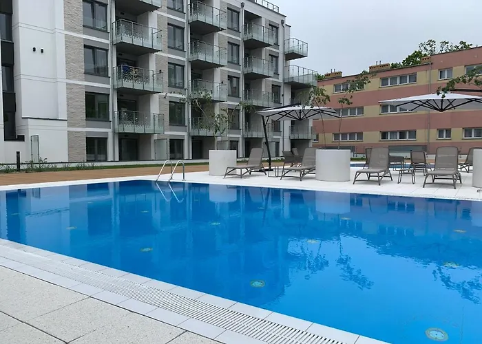 Апартаменты Rezulak Nadmorskie Tarasy A402 C210 Колобжег