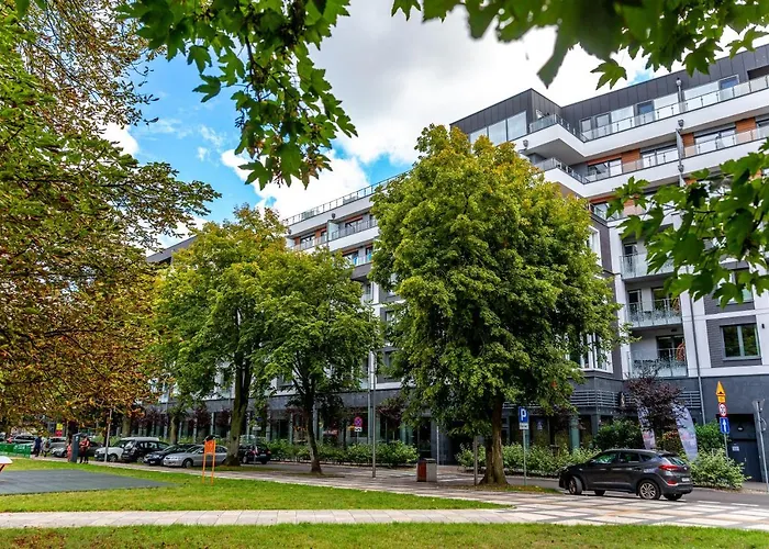 Rezulak Nadmorskie Tarasy A402 C210 Апартаменты Колобжег