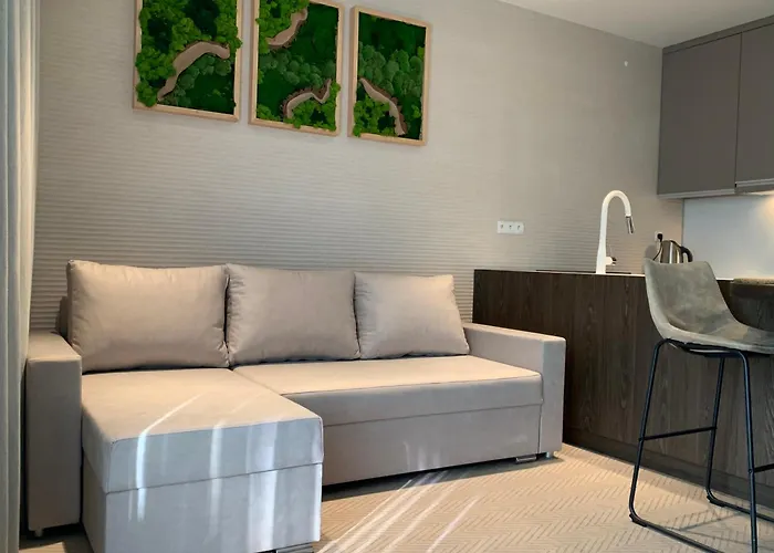 Апартаменты Rezulak Nadmorskie Tarasy A402 C210 Колобжег